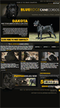 Mobile Screenshot of blueridgecanecorsos.com